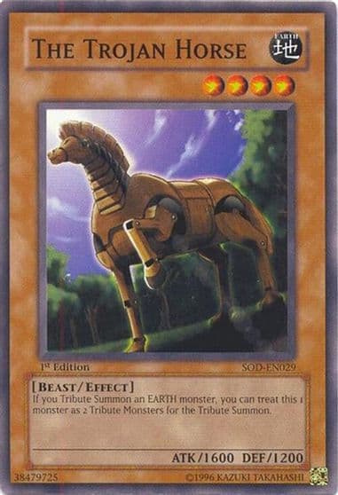 The Trojan Horse Soul of the Duelist Yu-Gi-Oh! card