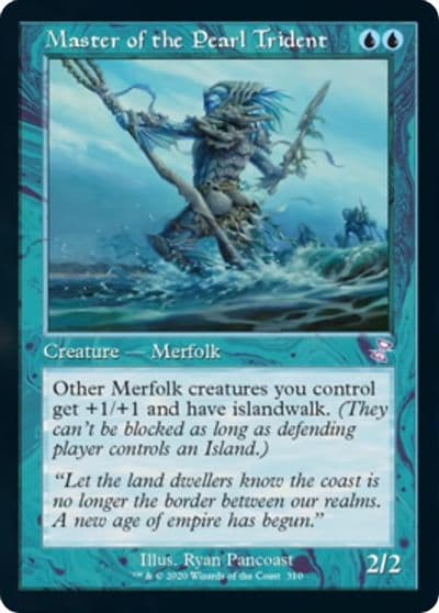 Master of the Pearl Trident Time Spiral: Remastered Magic card