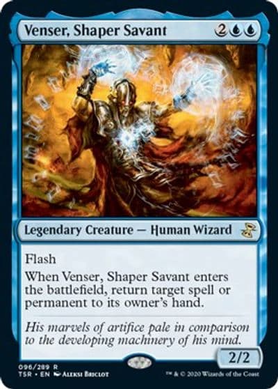 Venser Shaper Savant Time Spiral: Remastered Magic card