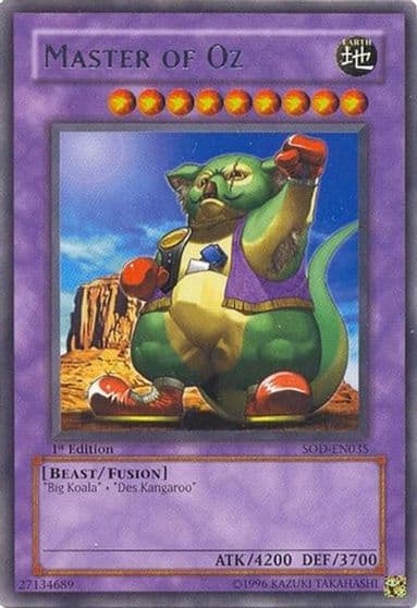 Master of OZ Soul of the Duelist Yu-Gi-Oh! card