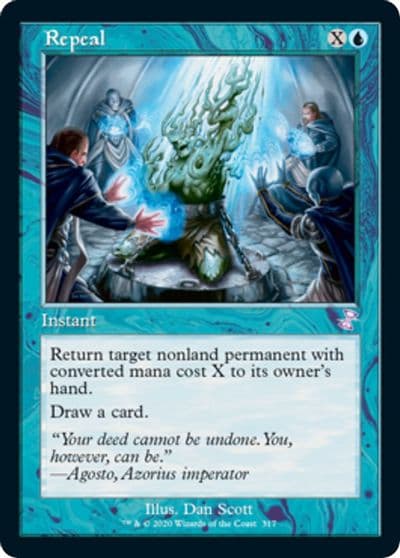 Repeal Time Spiral: Remastered Magic card