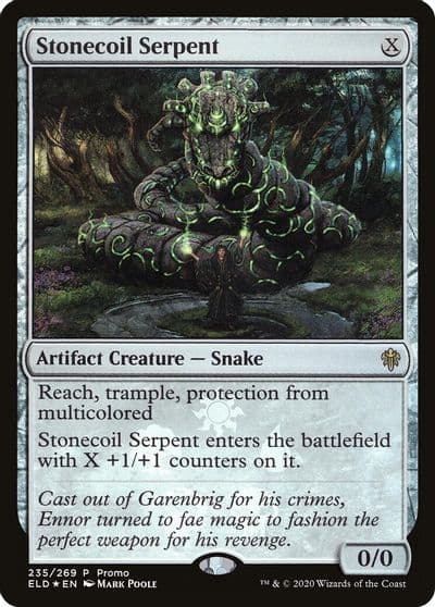 Stonecoil Serpent Media Promos Magic card