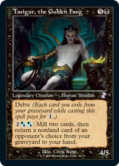 Tasigur the Golden Fang Time Spiral: Remastered Magic card