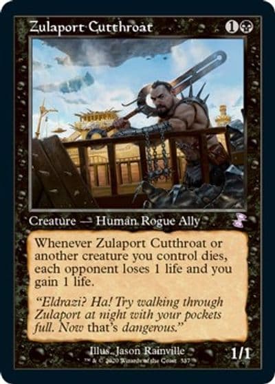 Zulaport Cutthroat Time Spiral: Remastered Magic card