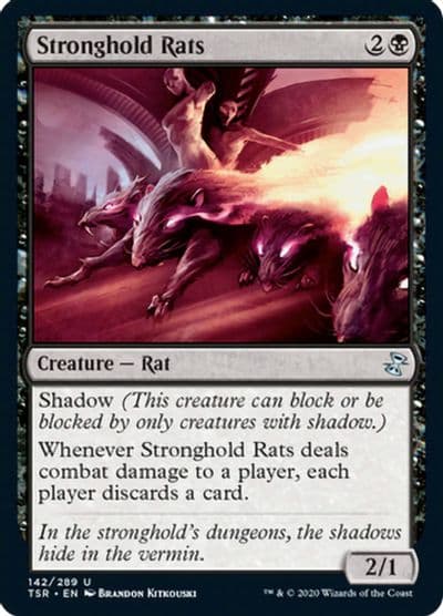 Stronghold Rats Time Spiral: Remastered Magic card