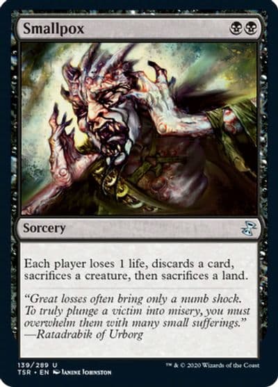 Smallpox Time Spiral: Remastered Magic card