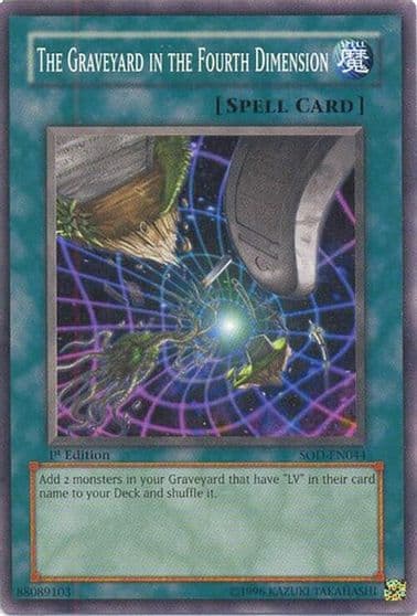 The Graveyard in the Fourth Dimension Soul of the Duelist Yu-Gi-Oh! card