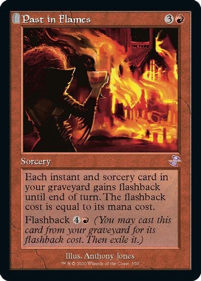 Past in Flames Time Spiral: Remastered Magic card