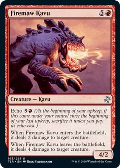 Firemaw Kavu Time Spiral: Remastered Magic card