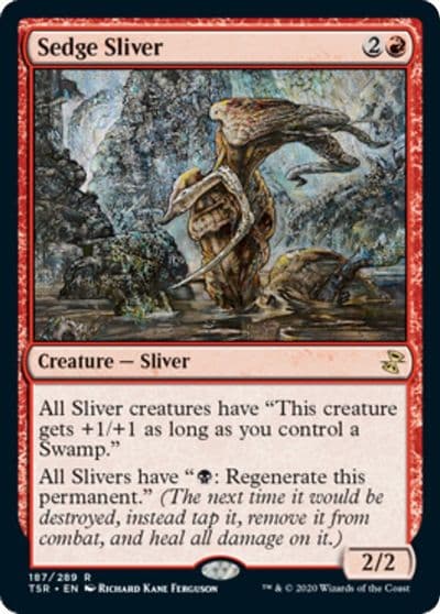 Sedge Sliver Time Spiral: Remastered Magic card