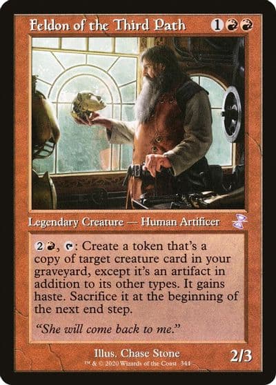 Feldon of the Third Path Time Spiral: Remastered Magic card