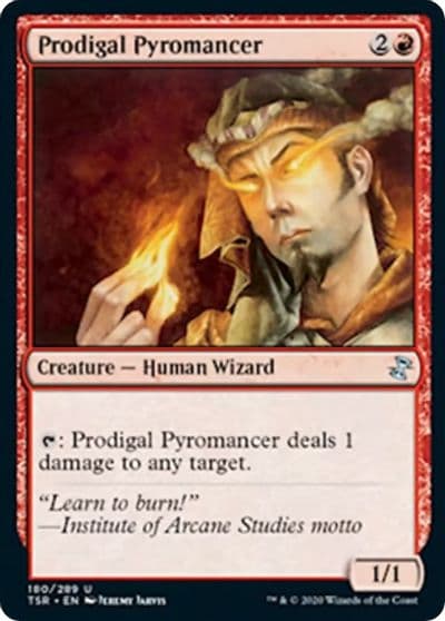 Prodigal Pyromancer Time Spiral: Remastered Magic card