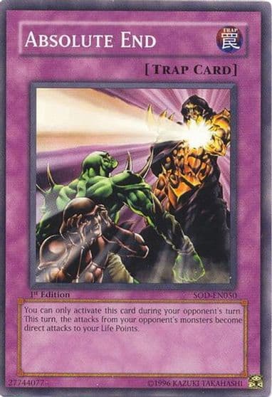 Absolute End Soul of the Duelist Yu-Gi-Oh! card