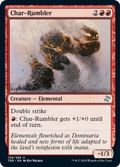 Char Rumbler Time Spiral: Remastered Magic card