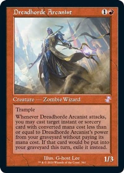 Dreadhorde Arcanist Time Spiral: Remastered Magic card