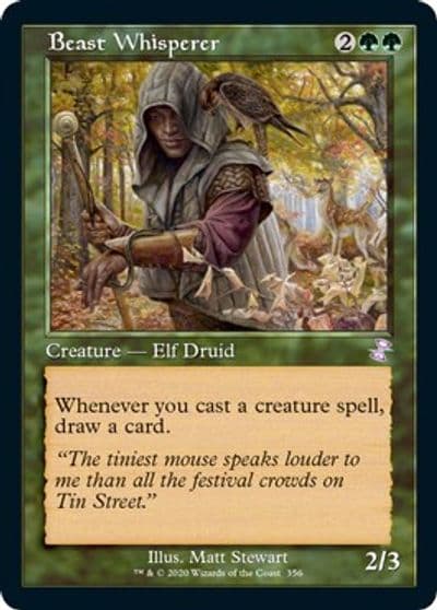 Beast Whisperer Time Spiral: Remastered Magic card