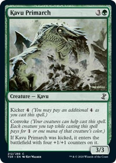 Kavu Primarch Time Spiral: Remastered Magic card