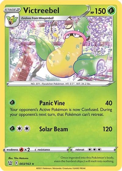 Victreebel SWSH05: Battle Styles Pokemon card