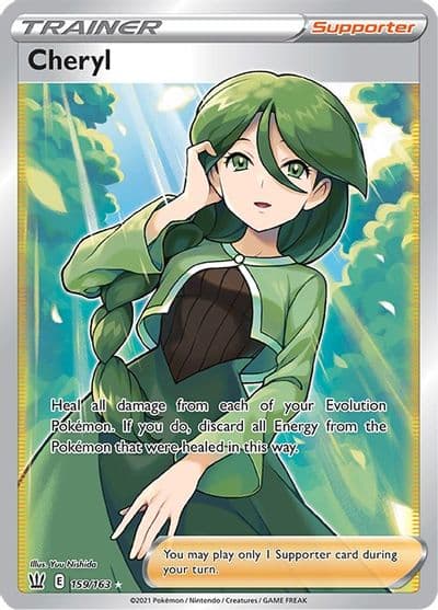 Cheryl (Full Art) SWSH05: Battle Styles Pokemon card