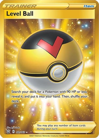 Level Ball (Secret) SWSH05: Battle Styles Pokemon card