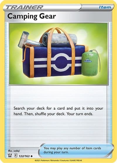 Camping Gear SWSH05: Battle Styles Pokemon card
