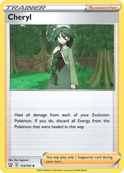 Cheryl SWSH05: Battle Styles Pokemon card