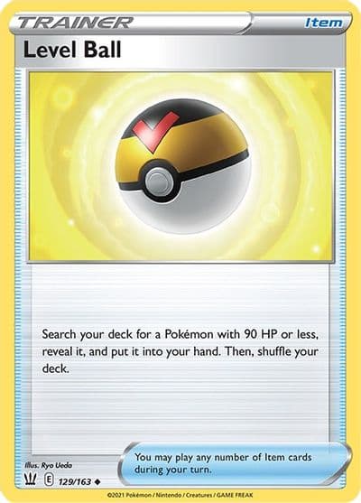 Level Ball SWSH05: Battle Styles Pokemon card