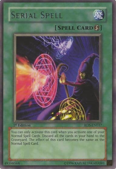 Serial Spell Rise of Destiny Yu-Gi-Oh! card