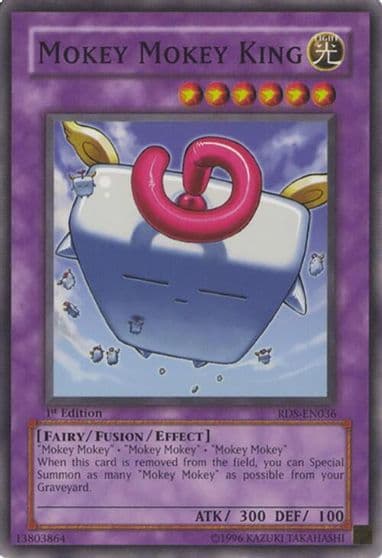 Mokey Mokey King Rise of Destiny Yu-Gi-Oh! card