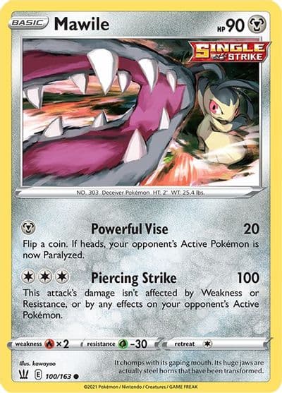Mawile SWSH05: Battle Styles Pokemon card