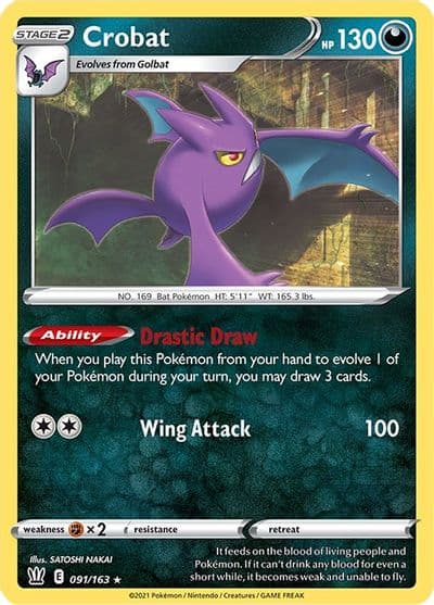Crobat SWSH05: Battle Styles Pokemon card