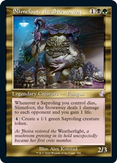 Slimefoot the Stowaway Time Spiral: Remastered Magic card