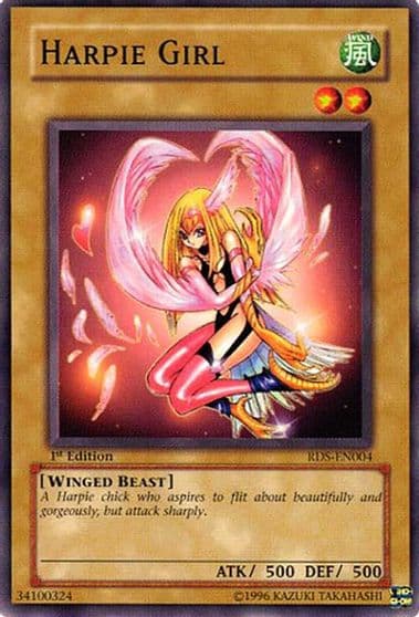 Harpie Girl Rise of Destiny Yu-Gi-Oh! card