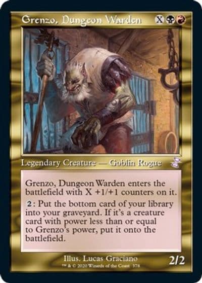 Grenzo Dungeon Warden Time Spiral: Remastered Magic card