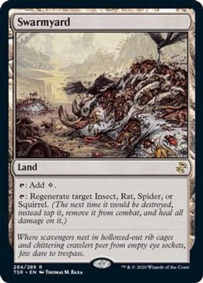 Swarmyard Time Spiral: Remastered Magic card