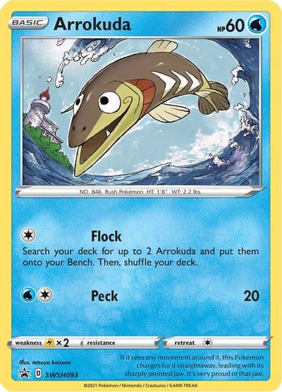 Arrokuda - SWSH093 SWSH: Sword & Shield Promo Cards Pokemon card
