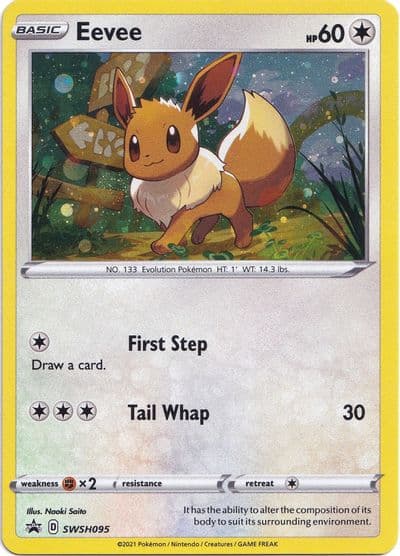 Eevee - SWSH095 SWSH: Sword & Shield Promo Cards Pokemon card