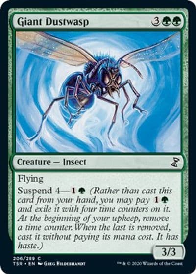 Giant Dustwasp Time Spiral: Remastered Magic card