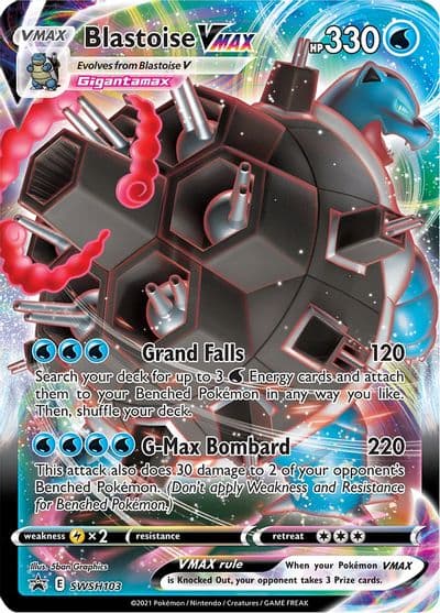 Blastoise VMAX - SWSH103 SWSH: Sword & Shield Promo Cards Pokemon card