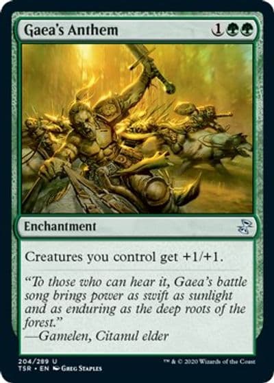 Gaeas Anthem Time Spiral: Remastered Magic card