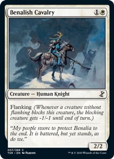 Benalish Cavalry Time Spiral: Remastered Magic card