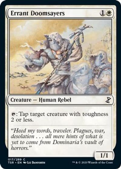 Errant Doomsayers Time Spiral: Remastered Magic card