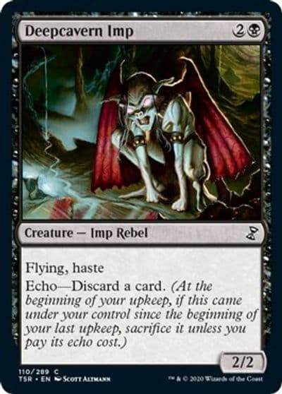 Deepcavern Imp Time Spiral: Remastered Magic card