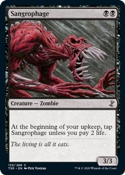Sangrophage Time Spiral: Remastered Magic card