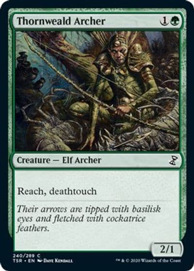 Thornweald Archer Time Spiral: Remastered Magic card