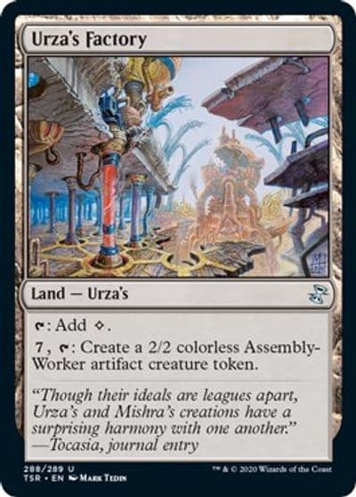 Urzas Factory Time Spiral: Remastered Magic card