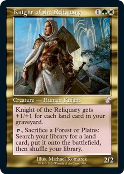 Knight of the Reliquary Time Spiral: Remastered Magic card