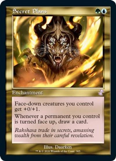 Secret Plans Time Spiral: Remastered Magic card