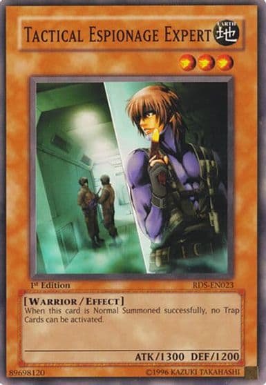 Tactical Espionage Expert Rise of Destiny Yu-Gi-Oh! card