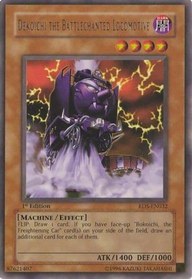 Dekoichi the Battlechanted Locomotive Rise of Destiny Yu-Gi-Oh! card